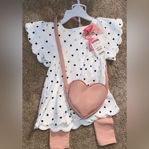 NWT 12 month 3 piece outfit